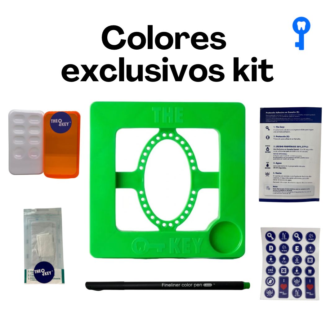 THE KEY® COLORES EXCLUSIVOS KIT